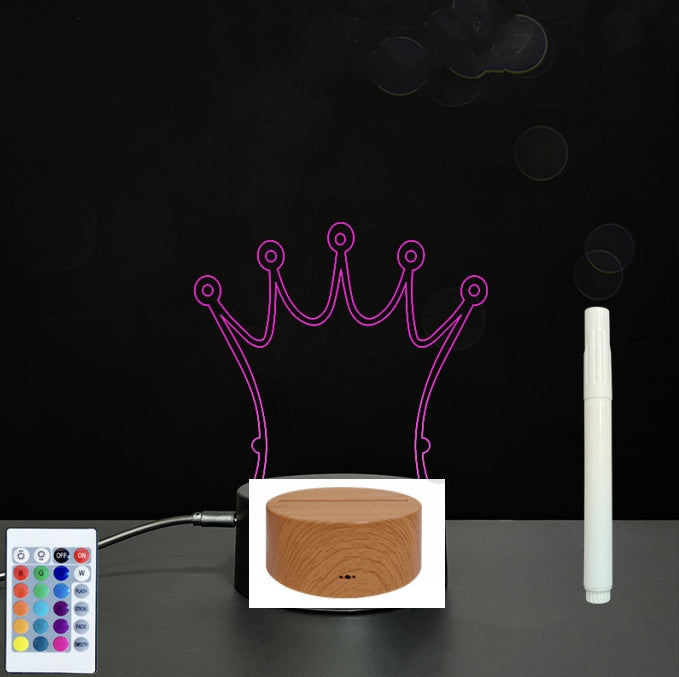 Panneau acrylique 3D – Tableau LED pour messages lumineux