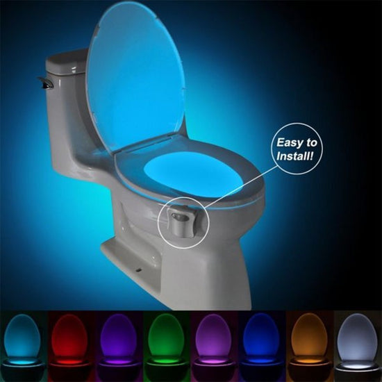 LED à induction pour toilettes – Lumière nocturne intelligente