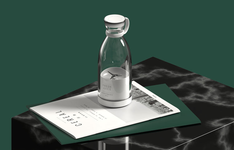 Electric Juicer Blender Portable 350ML USB Rechargeable Mixer Cup