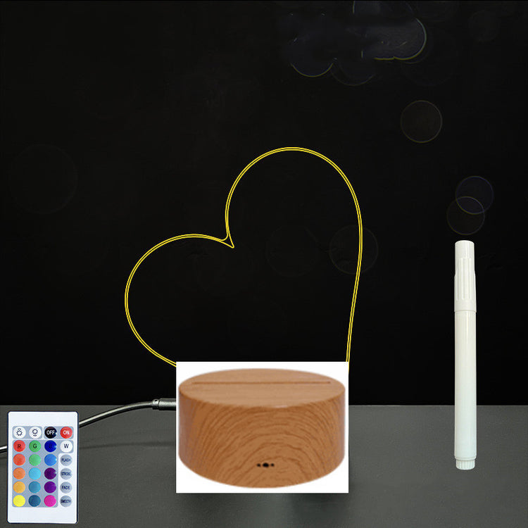 Panneau acrylique 3D – Tableau LED pour messages lumineux