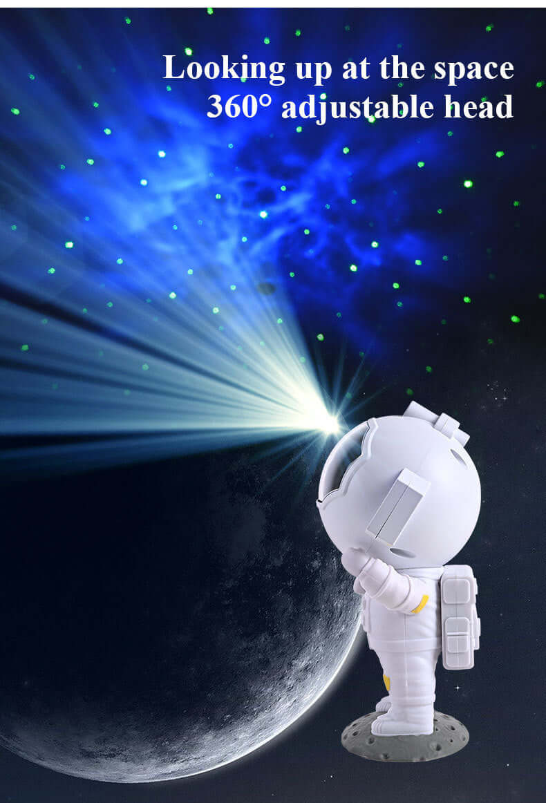 Lampe de projecteur Galaxy Star – Night Light astronaute