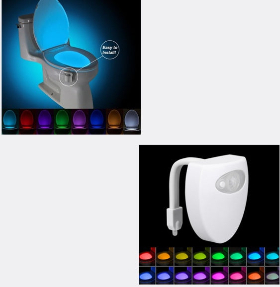 LED à induction pour toilettes – Lumière nocturne intelligente