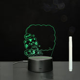 Panneau acrylique 3D – Tableau LED pour messages lumineux