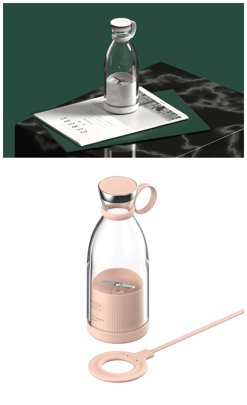 Electric Juicer Blender Portable 350ML USB Rechargeable Mixer Cup