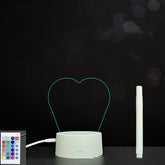 Panneau acrylique 3D – Tableau LED pour messages lumineux