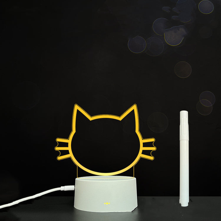 Panneau acrylique 3D – Tableau LED pour messages lumineux