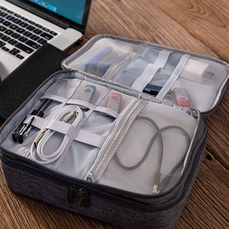 Electronics Organizer Travel Cable Organizer Bag Water