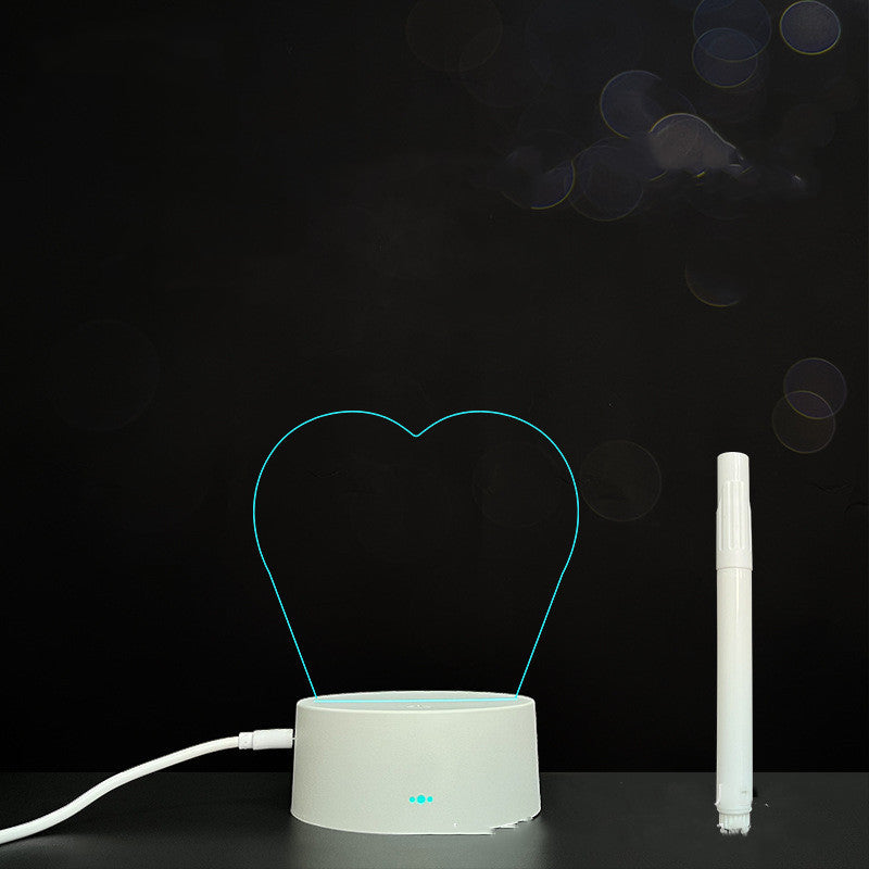 Panneau acrylique 3D – Tableau LED pour messages lumineux