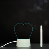 Panneau acrylique 3D – Tableau LED pour messages lumineux