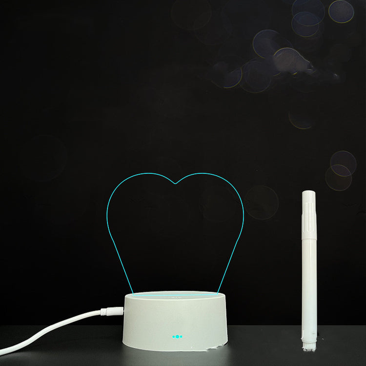 Panneau acrylique 3D – Tableau LED pour messages lumineux