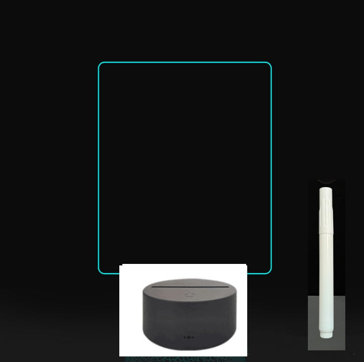 Panneau acrylique 3D – Tableau LED pour messages lumineux