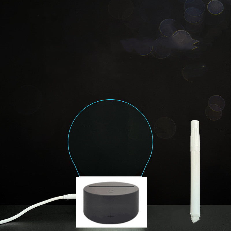 Panneau acrylique 3D – Tableau LED pour messages lumineux