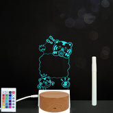 Panneau acrylique 3D – Tableau LED pour messages lumineux