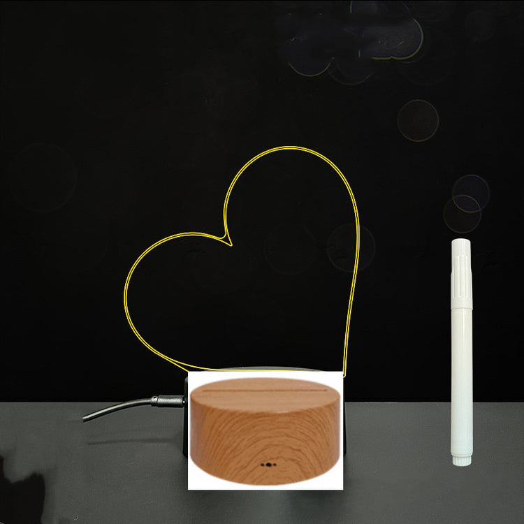 Panneau acrylique 3D – Tableau LED pour messages lumineux