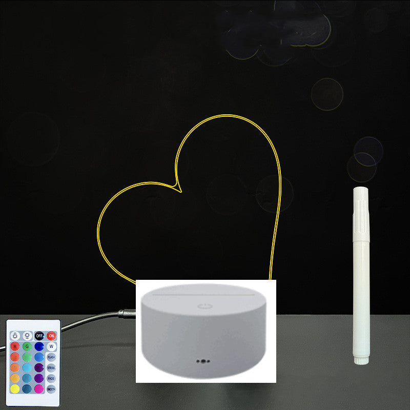 Panneau acrylique 3D – Tableau LED pour messages lumineux