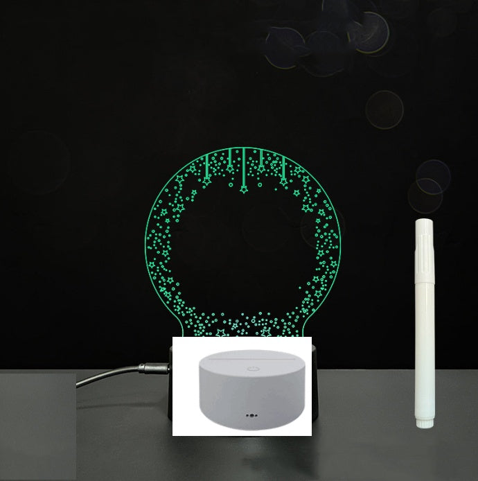 Panneau acrylique 3D – Tableau LED pour messages lumineux