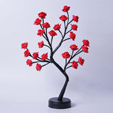 Table Lamp Flower Tree Rose Lamps Fairy Desk Night Lights USB 