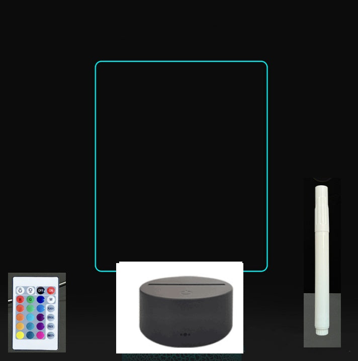 Panneau acrylique 3D – Tableau LED pour messages lumineux