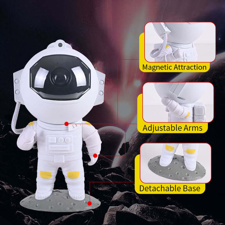 Lampe de projecteur Galaxy Star – Night Light astronaute