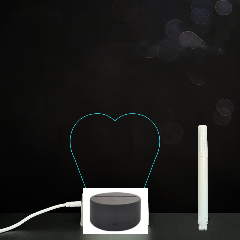 Panneau acrylique 3D – Tableau LED pour messages lumineux