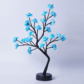 Table Lamp Flower Tree Rose Lamps Fairy Desk Night Lights USB 