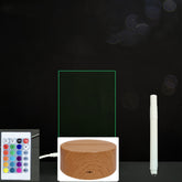 Panneau acrylique 3D – Tableau LED pour messages lumineux