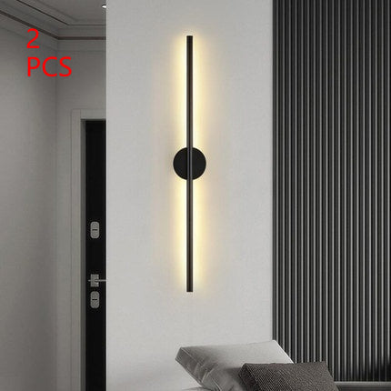Applique murale LED longue et créativeg Strip Wall Light