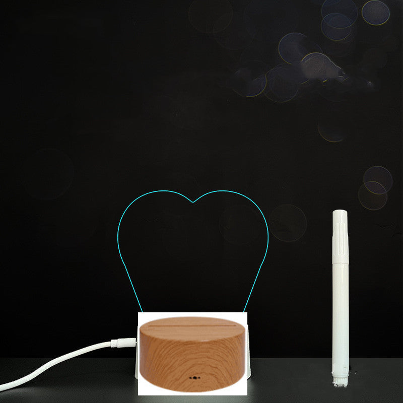 Panneau acrylique 3D – Tableau LED pour messages lumineux