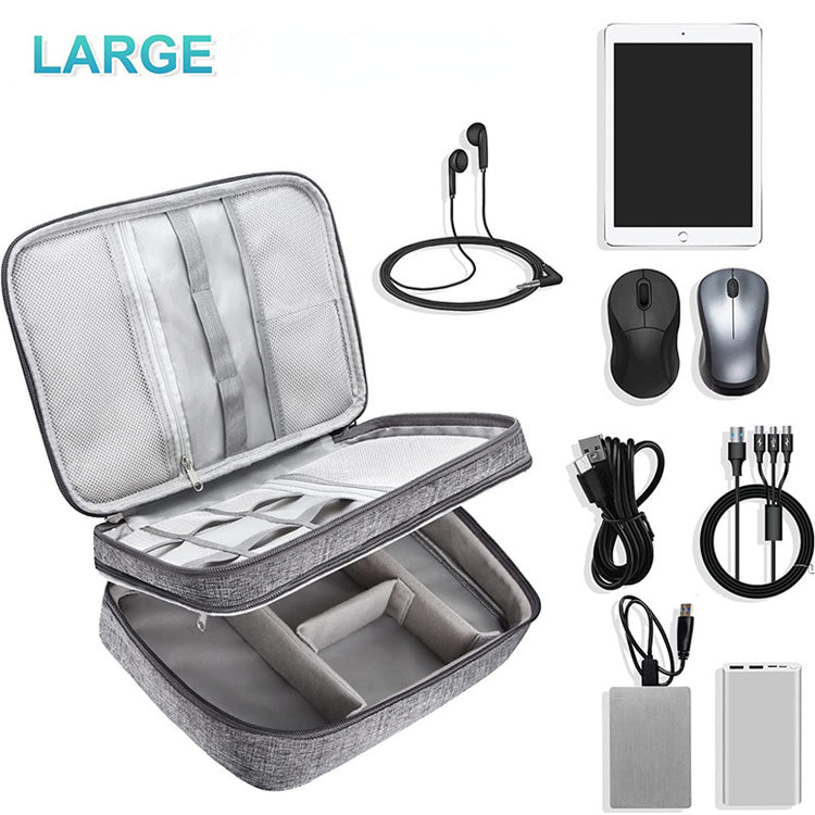Electronics Organizer Travel Cable Organizer Bag Water