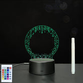 Panneau acrylique 3D – Tableau LED pour messages lumineux