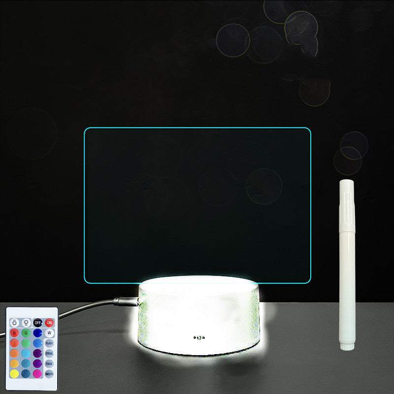 Panneau acrylique 3D – Tableau LED pour messages lumineux