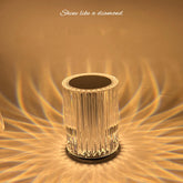 Lampe de Table Crystal Lamp Atmosphère – Veilleuse Cristal Atmosphère