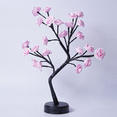 Table Lamp Flower Tree Rose Lamps Fairy Desk Night Lights USB 