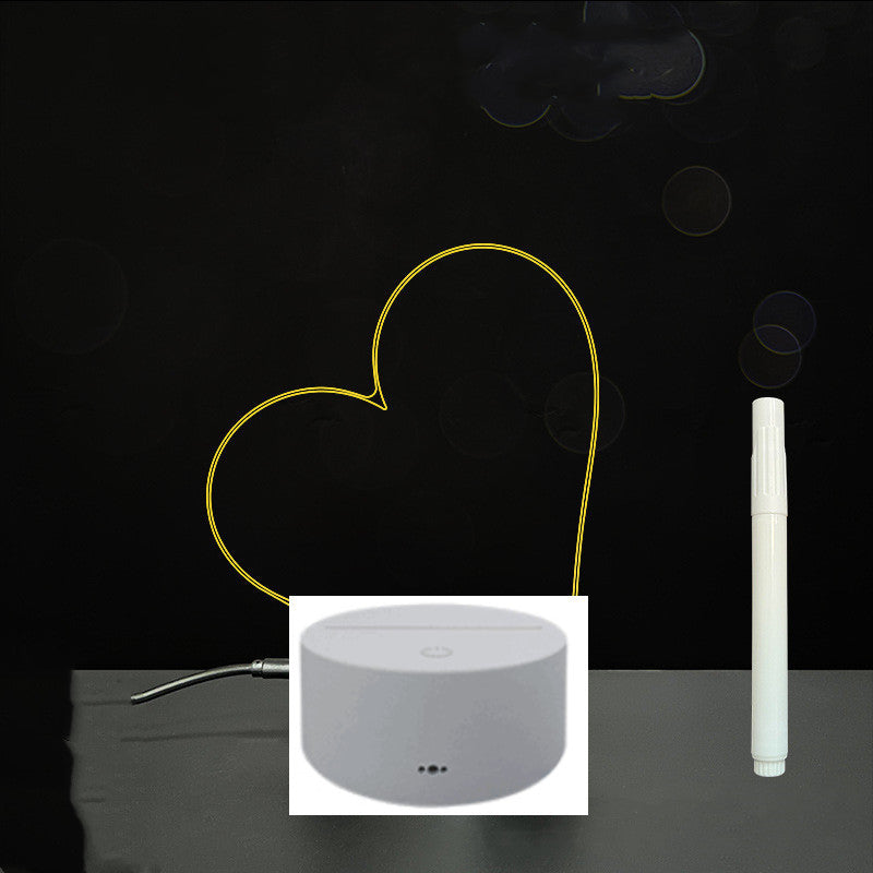 Panneau acrylique 3D – Tableau LED pour messages lumineux