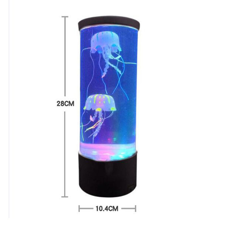 Lampe LED pour Aquarium en Forme de Méduse – Veilleuse USB