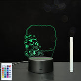 Panneau acrylique 3D – Tableau LED pour messages lumineux