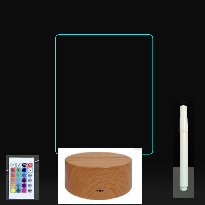 Panneau acrylique 3D – Tableau LED pour messages lumineux