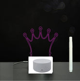 Panneau acrylique 3D – Tableau LED pour messages lumineux