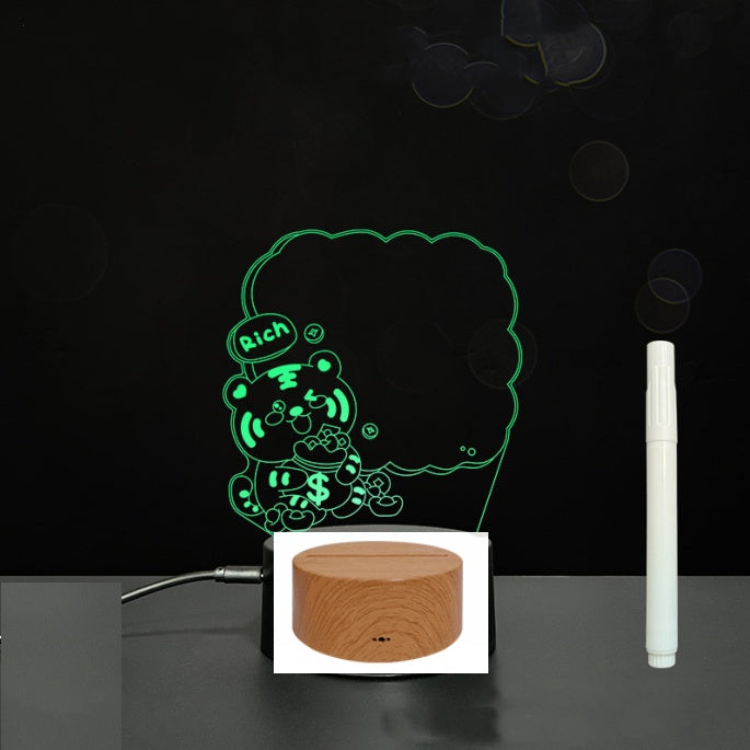 Panneau acrylique 3D – Tableau LED pour messages lumineux