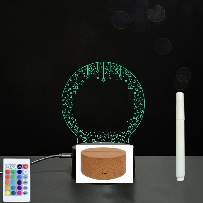 Panneau acrylique 3D – Tableau LED pour messages lumineux