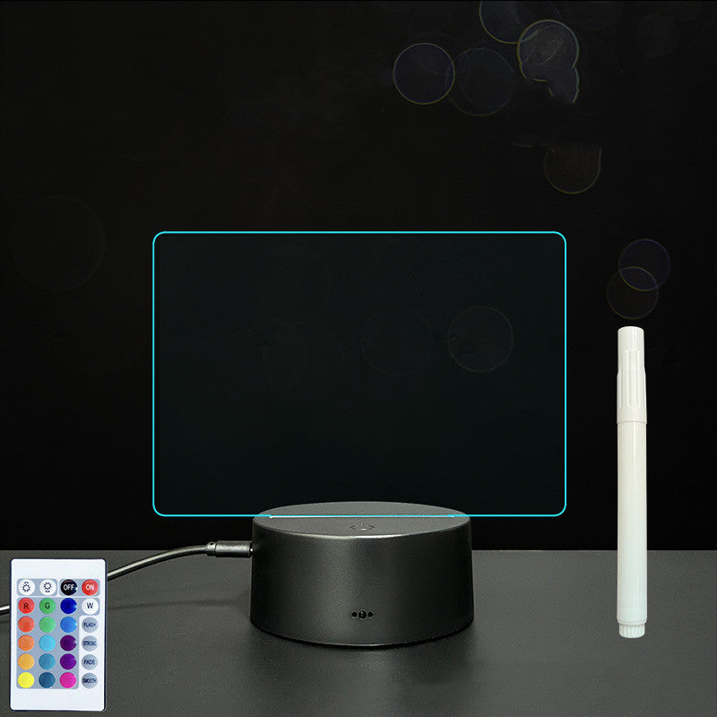 Panneau acrylique 3D – Tableau LED pour messages lumineux