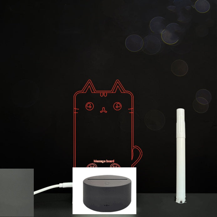 Panneau acrylique 3D – Tableau LED pour messages lumineux