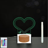 Panneau acrylique 3D – Tableau LED pour messages lumineux