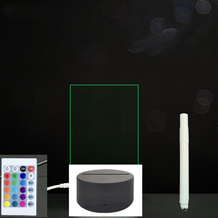 Panneau acrylique 3D – Tableau LED pour messages lumineux