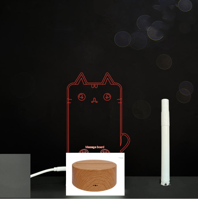 Panneau acrylique 3D – Tableau LED pour messages lumineux