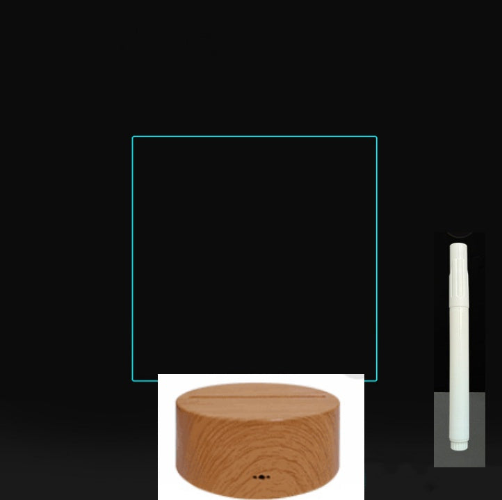 Panneau acrylique 3D – Tableau LED pour messages lumineux