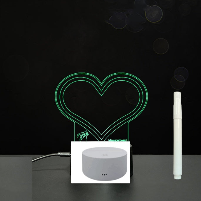 Panneau acrylique 3D – Tableau LED pour messages lumineux