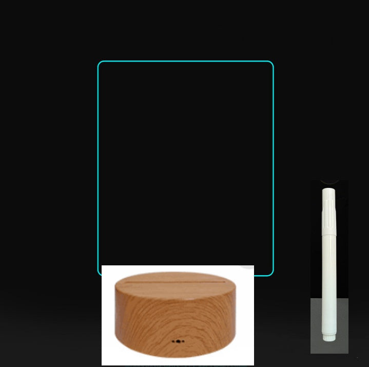 Panneau acrylique 3D – Tableau LED pour messages lumineux