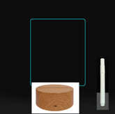 Panneau acrylique 3D – Tableau LED pour messages lumineux