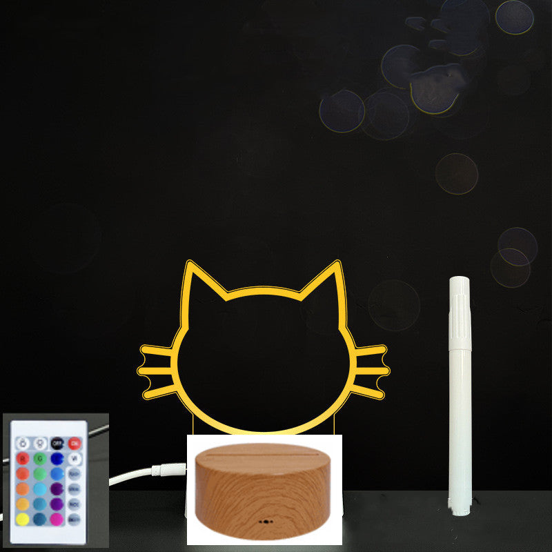 Panneau acrylique 3D – Tableau LED pour messages lumineux